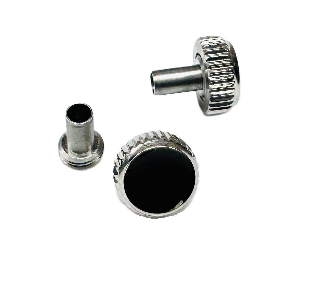 6.8x7 mm Stainless Steel Crown for INVICTA Watches, 4 Popular Colors - Universal Jewelers & Watch Tools Inc.