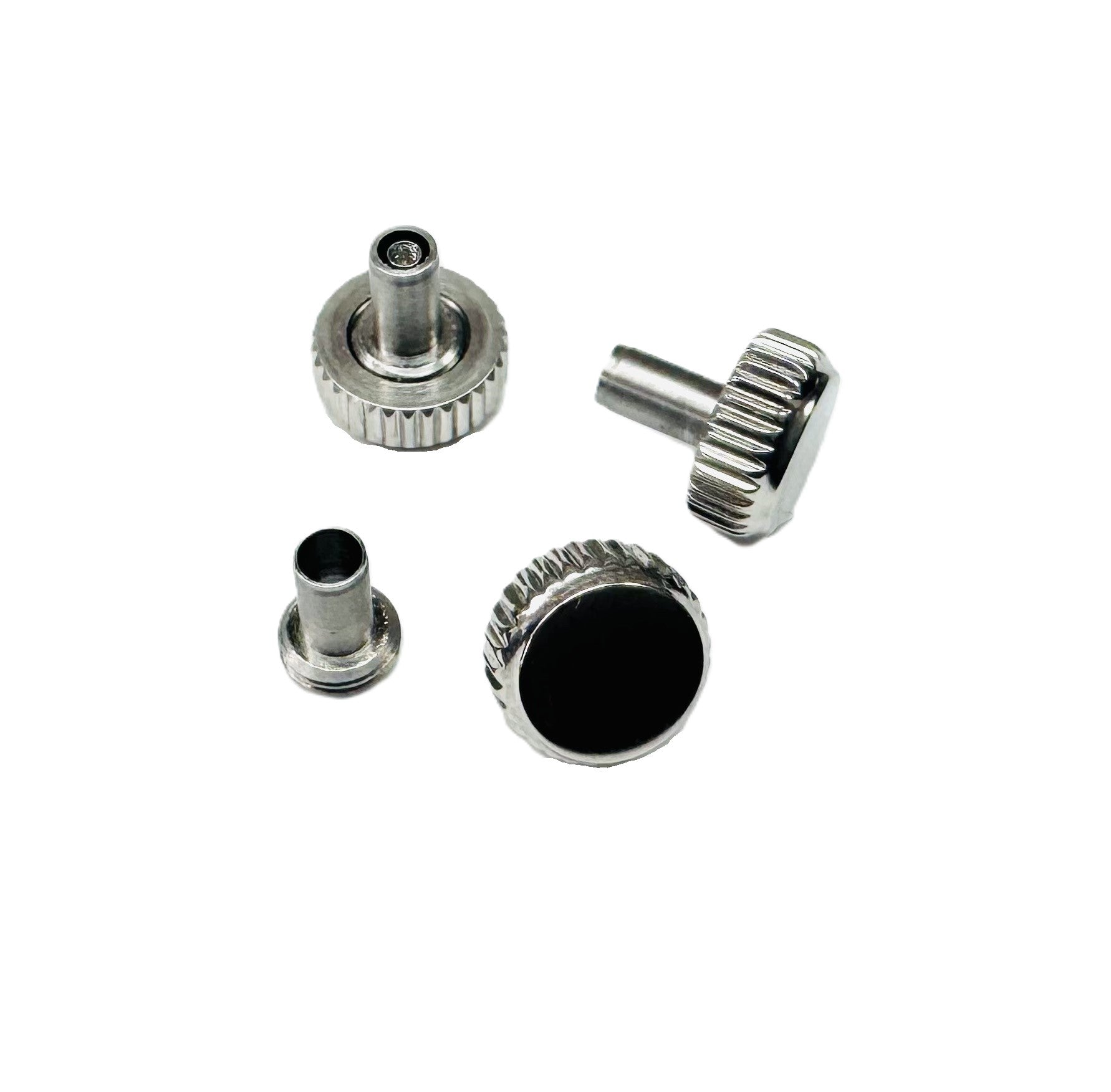 6.8x7 mm Stainless Steel Crown for INVICTA Watches, 4 Popular Colors - Universal Jewelers & Watch Tools Inc.