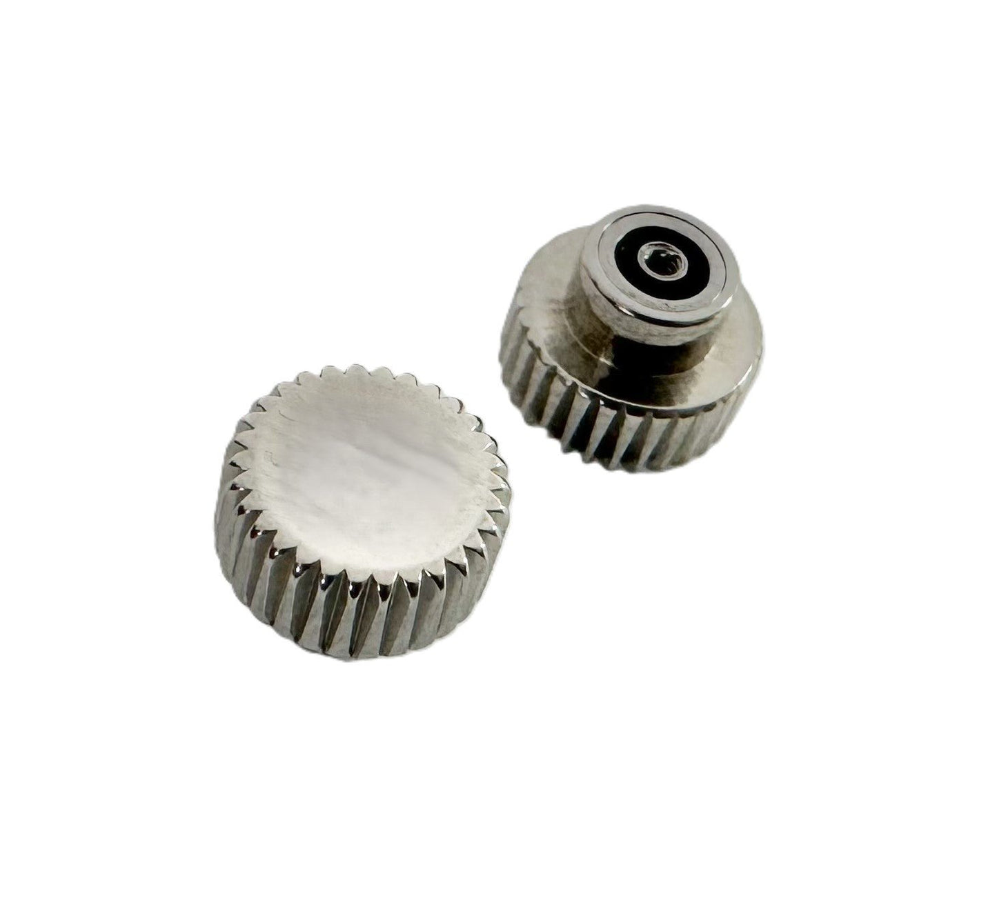 6.0x4.4mm Stainless Steel Replacement Crown with Tube for MOVADO BOLD Verso - Universal Jewelers & Watch Tools Inc.