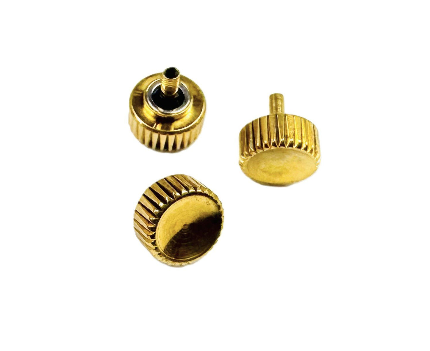 5.5x5.7mm Waterproof Stainless Steel Replacement Crown with Tube for MOVADO BOLD Verso - Universal Jewelers & Watch Tools Inc.