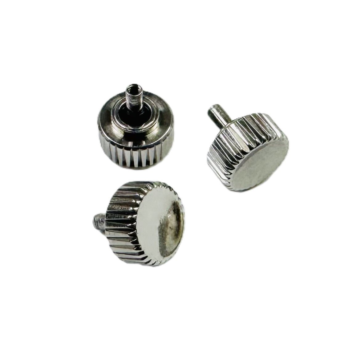 5.5x5.7mm Waterproof Stainless Steel Replacement Crown with Tube for MOVADO BOLD Verso - Universal Jewelers & Watch Tools Inc.
