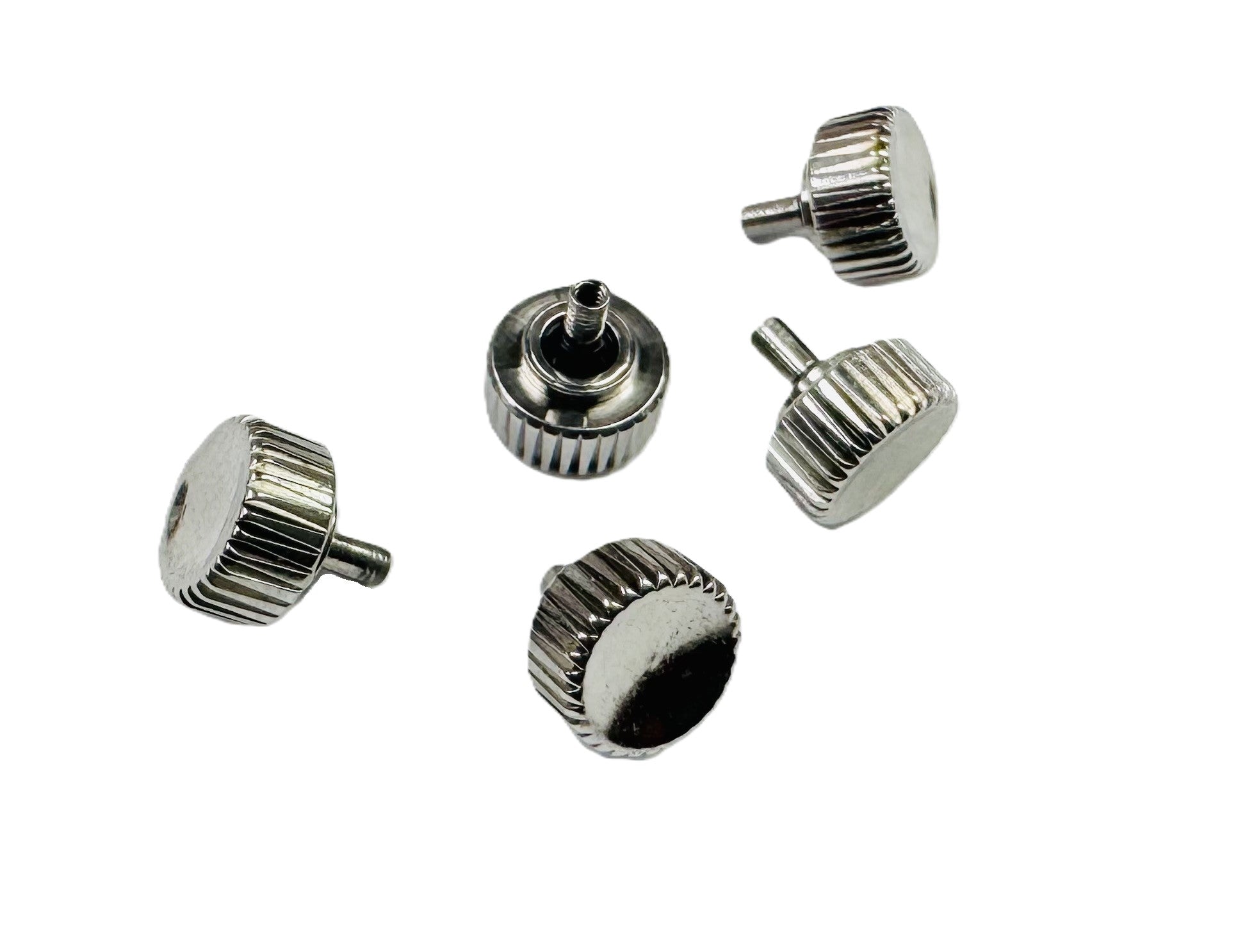 5.5x5.7mm Waterproof Stainless Steel Replacement Crown with Tube for MOVADO BOLD Verso - Universal Jewelers & Watch Tools Inc.