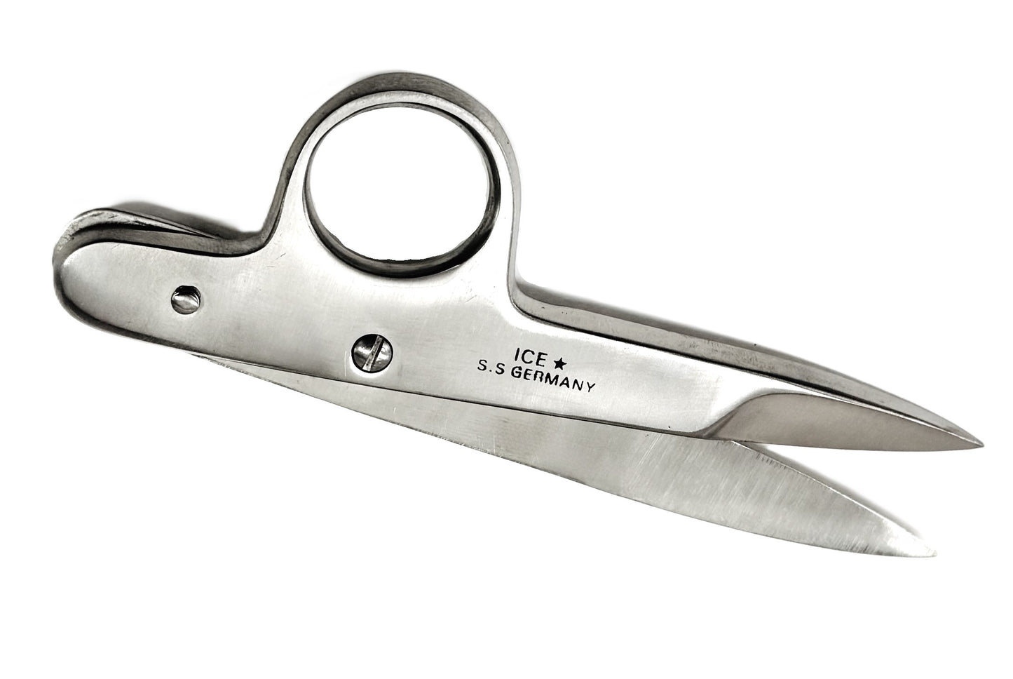 4.5" Stainless Steel Vintage German Embroidery Scissors - A Craftsman's Tool