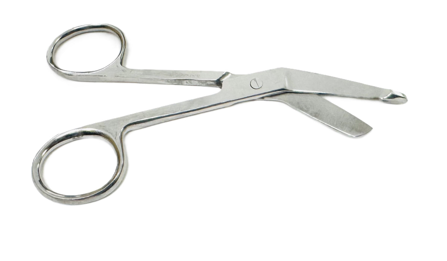 4.5" Lister Bandage Scissors, Medical Grade Stainless Steel - Blunt Tips