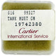 New Genuine Cartier Watch Hands for Cartier Tank Must GM 19742380 - Universal Jewelers & Watch Tools Inc.
