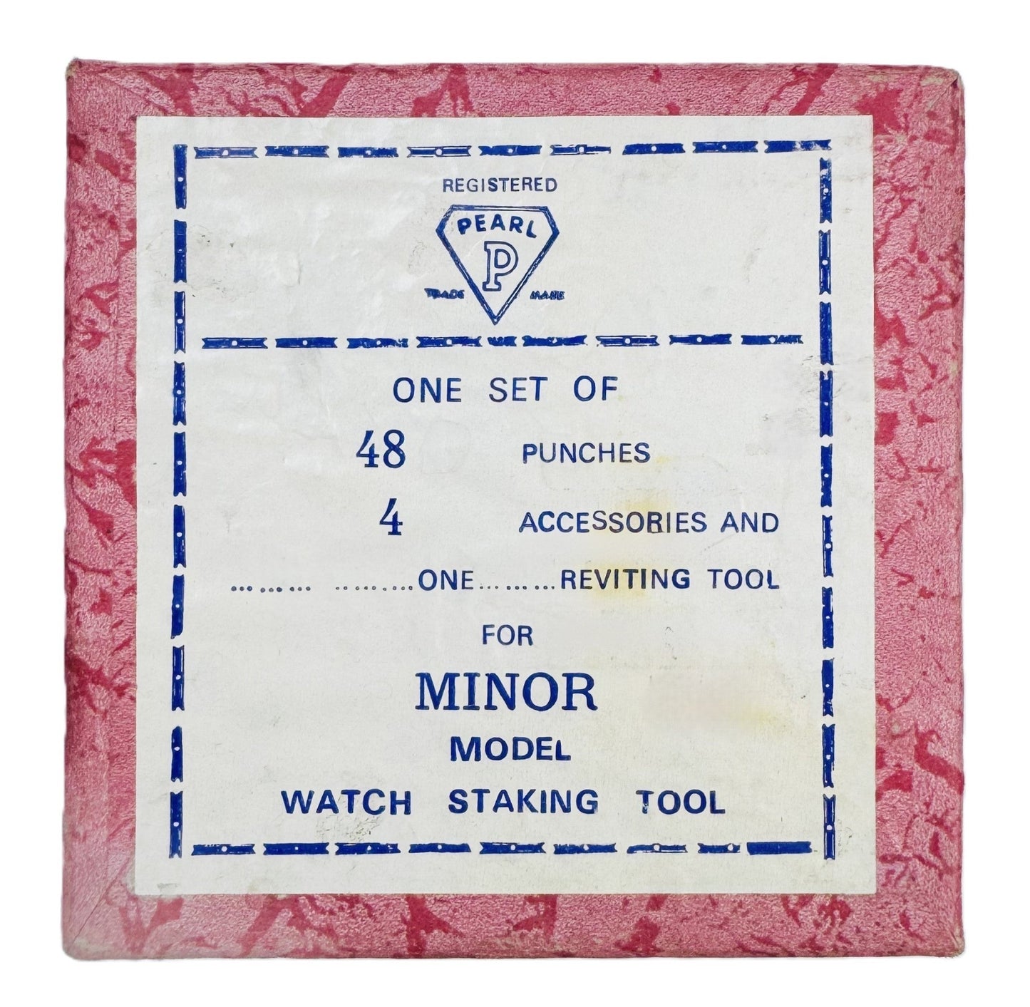 Vintage Minor Model Watch Staking Tool, Set of Riveting Tool, Accessories & Punches - Universal Jewelers & Watch Tools Inc.