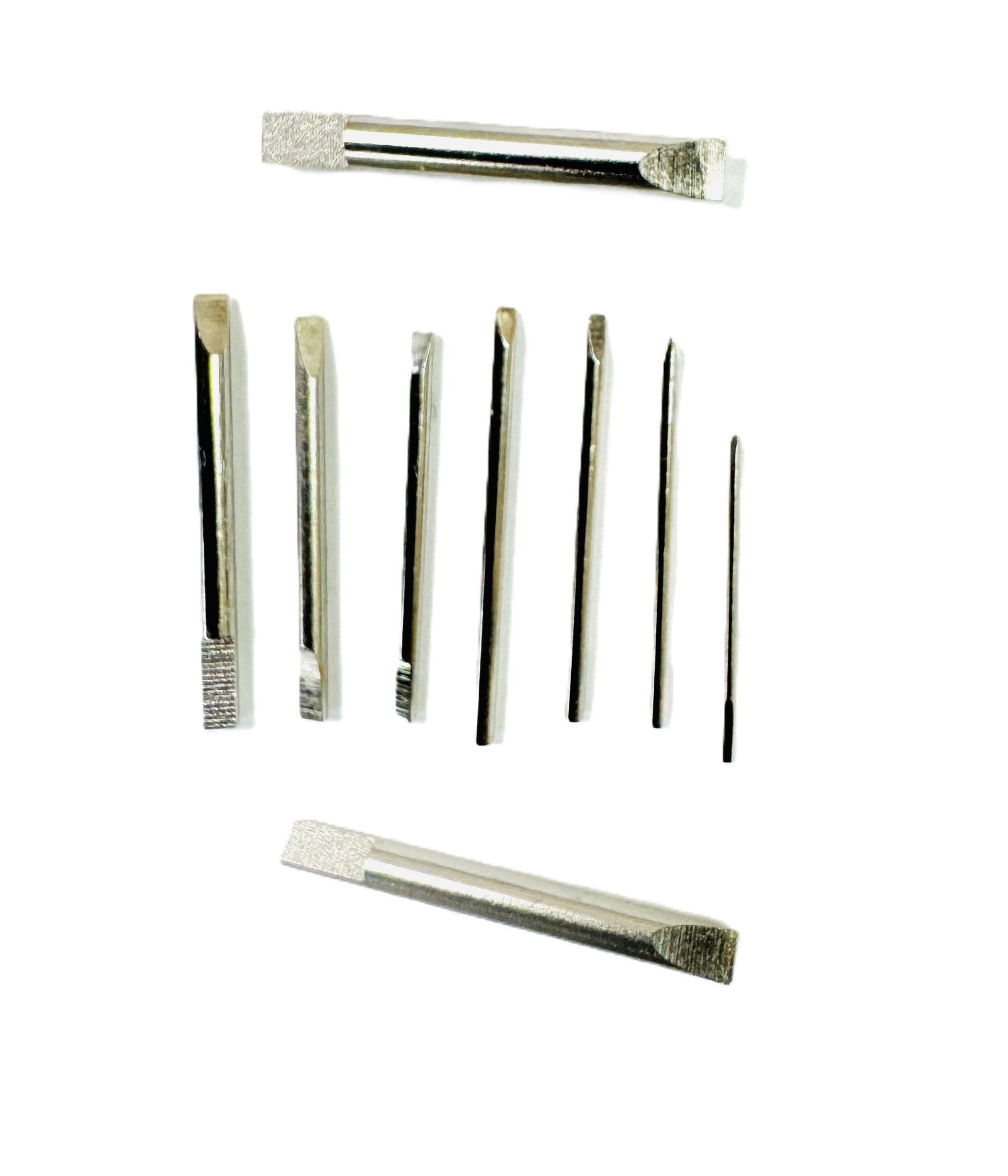 45Pcs Stainless Steel Flat - head Screwdriver Bits Assortment, Watchmaker Essential Tool - Universal Jewelers & Watch Tools Inc.