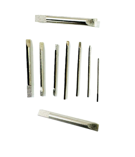45Pcs Stainless Steel Flat - head Screwdriver Bits Assortment, Watchmaker Essential Tool - Universal Jewelers & Watch Tools Inc.