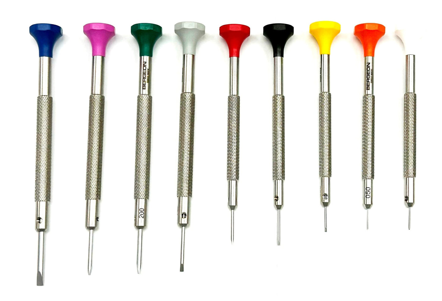 BERGEON 30081 - S09 TURNING STAND WITH 9 SCREWDRIVER SWISS MADE, WATCHMAKER TOOL - Universal Jewelers & Watch Tools Inc.