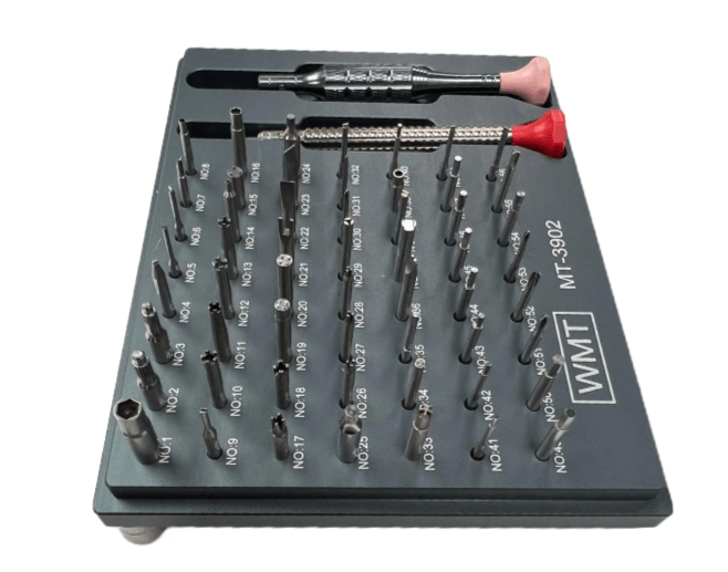 New Watch Repair Tool Kit Assortment of 56 Tips Stainless Steel Watch Screwdriver Set for Brand Watch Repairs - Universal Jewelers & Watch Tools Inc.