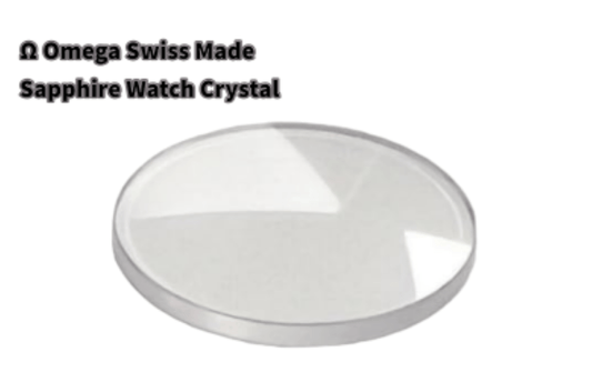 Sapphire Crystals to Fit Omega Double Domed (19.0×2.0× 2.5)mm → (Dia× Edge Thick× Dome Thick) - Universal Jewelers & Watch Tools Inc.