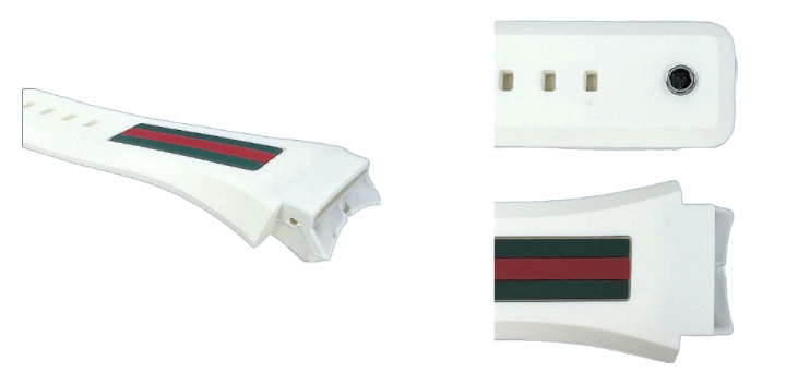 Multicolor Replacement Gucci SYNC XXL Watch Band YA137101 YA137102 YA137103 YA137104 - Universal Jewelers & Watch Tools Inc.