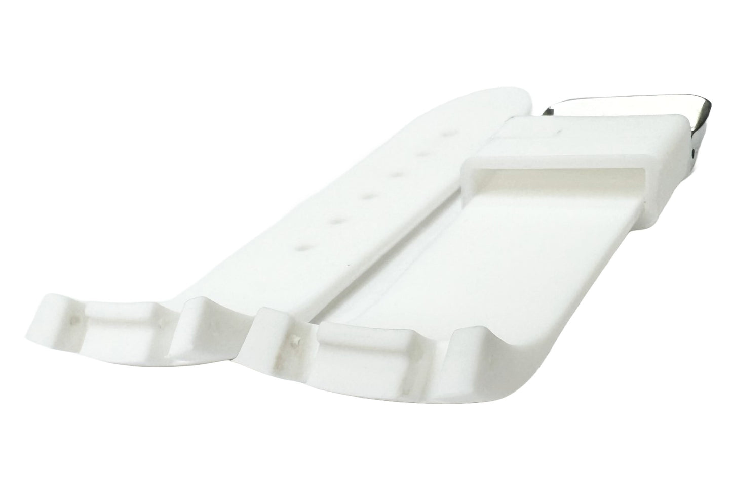 24mm White Color Silicon Rubber Watch Band for JOE RODEO Master - Universal Jewelers & Watch Tools Inc.