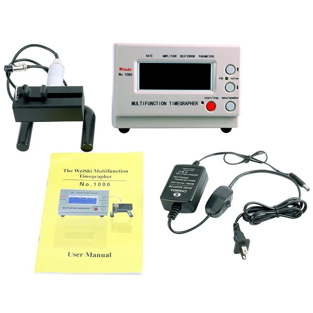 No.1000 Mechanical Watch Timing Machine Multifunction Timegrapher for Watch Tester - Universal Jewelers & Watch Tools Inc.