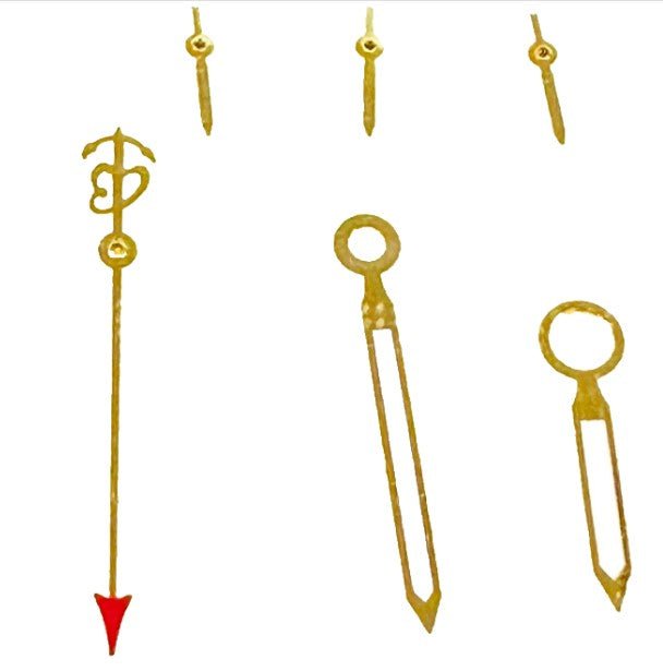 Watch Hands For Breitling Navitimer GOLD Fits to Caliber 7750 High Quality - Universal Jewelers & Watch Tools Inc.