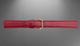16MM XL Plain Padded Red Genuine Leather Watch Band, stitches - Universal Jewelers & Watch Tools Inc.