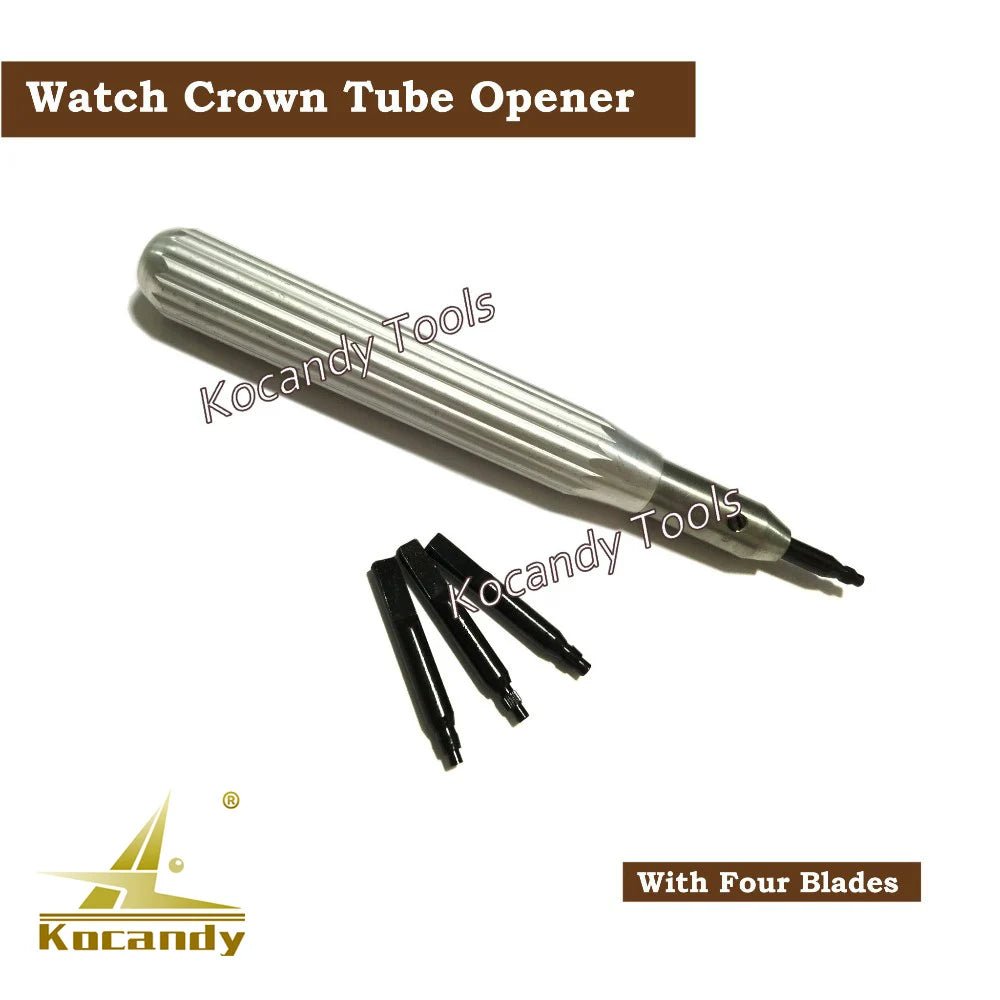 Watch Parts Stainless Steel Watch Crown Tubes Pipes Mixed Sizes for Waterproof Crown As Watchmakers Repair Tool - Universal Jewelers & Watch Tools Inc.