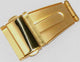 Watch Band Clasp/ Buckles With Push Button in Gold-Tone Color.