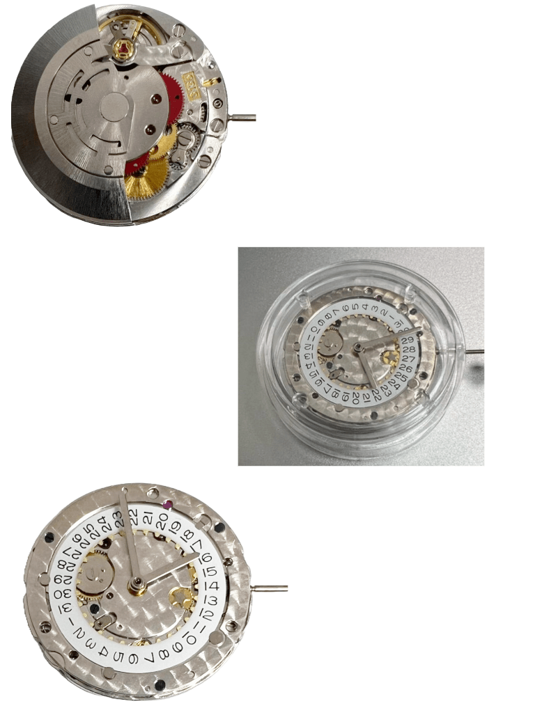 Automatic Watch Movement VS - 3135, 3 Hands Overall Height 8.0mm - Universal Jewelers & Watch Tools Inc.