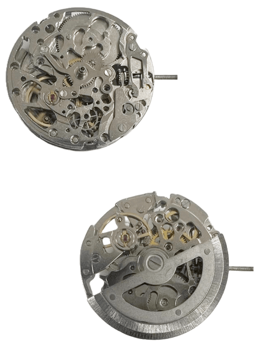 Chinese Automatic Watch Movement 8N24, 3 Hands Overall Height 7.8mm - Universal Jewelers & Watch Tools Inc.