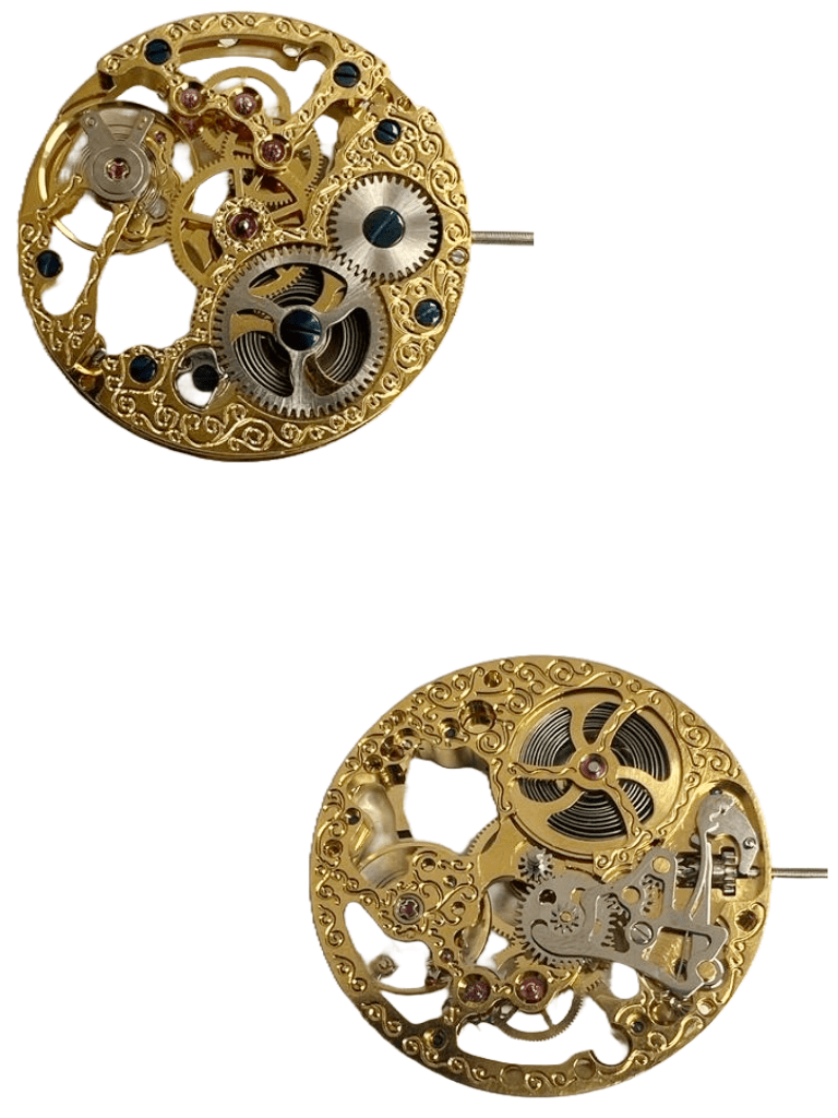 Chinese Self Winding Watch Movement 9916 3Hands, Second hand at 6:00 Overall Height 5.8mm - Universal Jewelers & Watch Tools Inc.