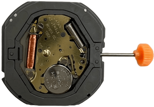 Miyota Watch Movement IS02 Quartz Day/Date at 3:00 Overall Height: 4.2mm - Universal Jewelers & Watch Tools Inc.