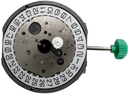 Miyota Watch Movement FS61 Date At 4:00 Quartz Overall Height: 7.0mm - Universal Jewelers & Watch Tools Inc.