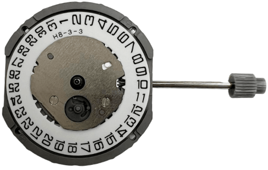 Miyota Watch Movement GN12 Date At 3:00 Quartz Overall Height: 4.2mm - Universal Jewelers & Watch Tools Inc.