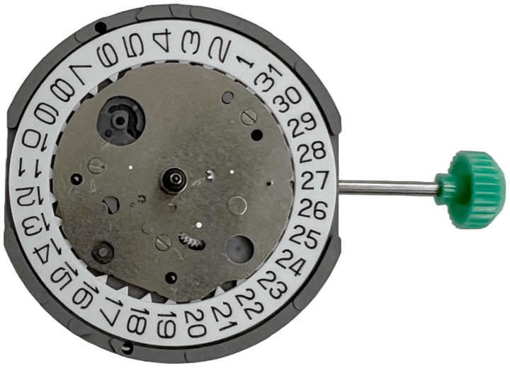 Miyota Watch Movement FS26 Chronograph Quartz Movement Overall Height: 7.2mm - Universal Jewelers & Watch Tools Inc.