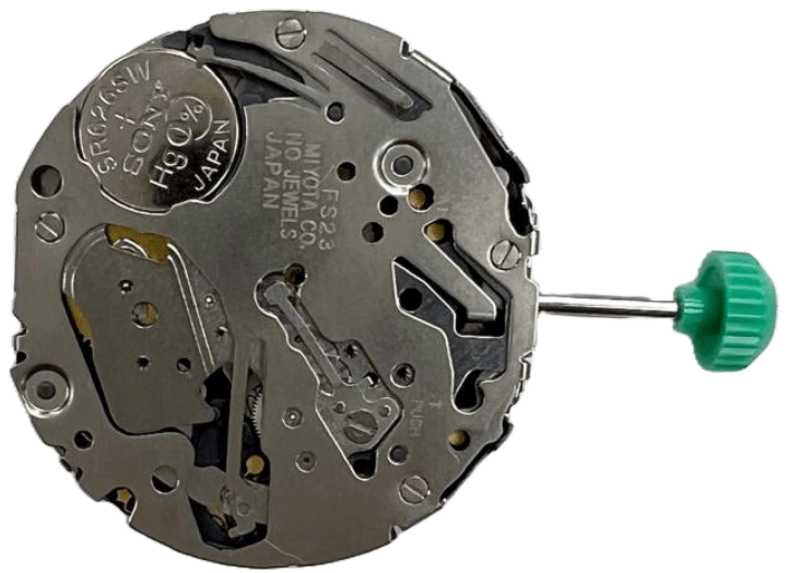 Miyota/Citizen FS23 Quartz Watch Movement Overall Height 7.4mm - Universal Jewelers & Watch Tools Inc.