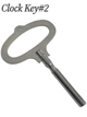 French Style Clock Key 2, Jeweler Tools - Universal Jewelers & Watch Tools Inc.