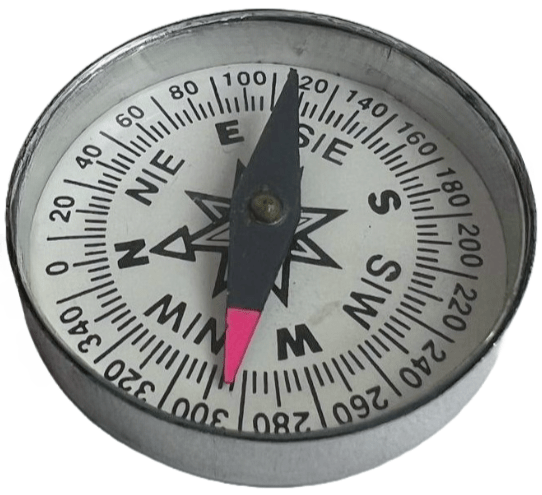 MAGNETIC ALUMINIUM COMPASS Diameter: 38mm - Universal Jewelers & Watch Tools Inc.