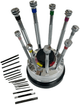 9PCS Set Professional Screwdrivers w/Rotating Stand France Made, Watchmakers - Universal Jewelers & Watch Tools Inc.