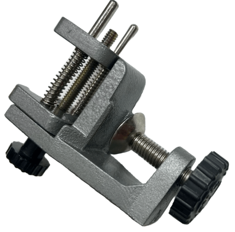 Watch Case Holder (Vise) with Bench Clamp for open Screw Backs Watch Tool - Universal Jewelers & Watch Tools Inc.