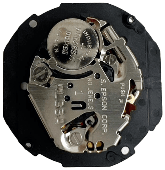 Hattori AL33 3H, Date/Day at 3 Seiko Quartz Watch Overall Height: 6.0mm - Universal Jewelers & Watch Tools Inc.