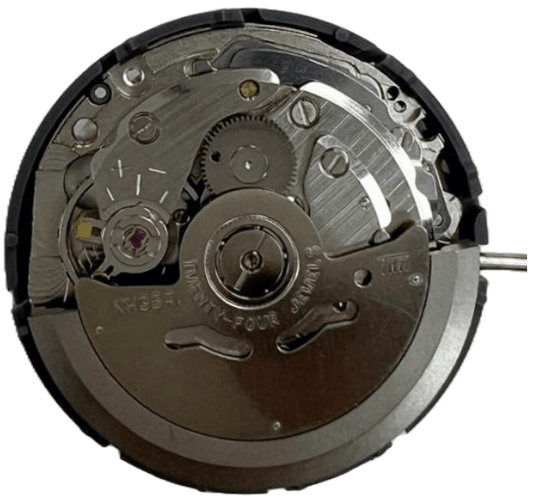 Hattori Automatic Watch Movement NH35 Date At 3:00 Overall Height: 7.6mm - Universal Jewelers & Watch Tools Inc.