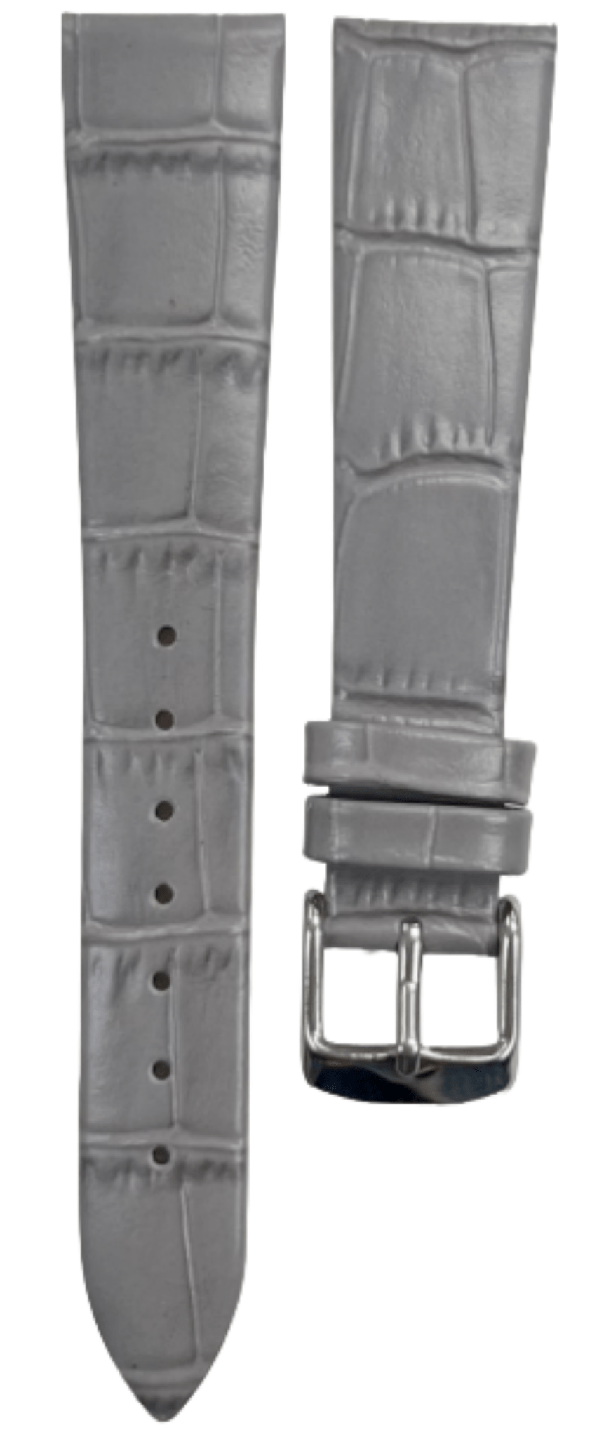 Multi - Color Leather Size (16✖14)mm Flat Unstitched Alligator Grain Watch Band - Universal Jewelers & Watch Tools Inc.