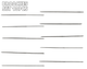 Broaches set of 10pcs,Sizes: 0.60 to 0.80mm, Watchmaker Tools - Universal Jewelers & Watch Tools Inc.