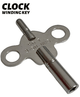 Double end Clock Winding Key Size No.5 Square Hole 3.50mm and 1.95mm - Universal Jewelers & Watch Tools Inc.
