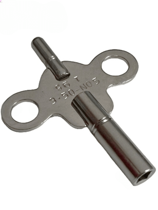 Double end Clock Winding Key Size No.5 Square Hole 3.50mm and 1.95mm - Universal Jewelers & Watch Tools Inc.