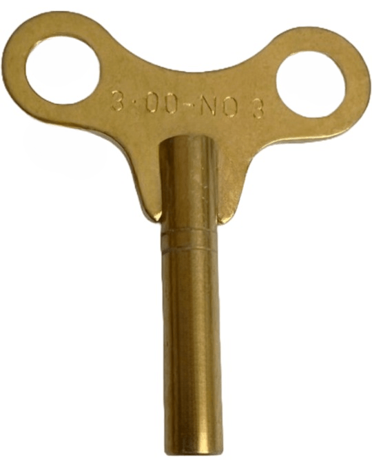 Brass Single End Clock Key 3, Jeweler Tools - Universal Jewelers & Watch Tools Inc.