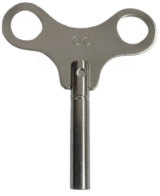 Brass Single End Clock Key 00, Jeweler Tools - Universal Jewelers & Watch Tools Inc.