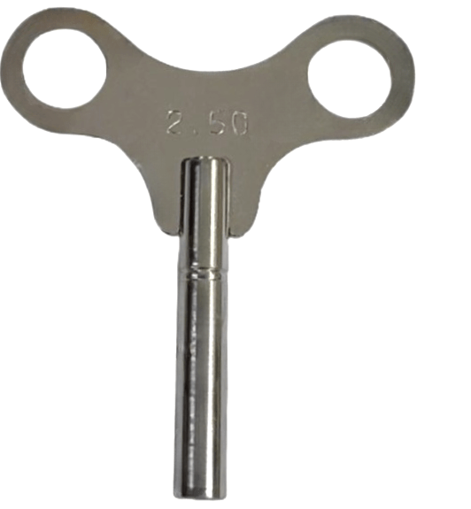 Brass Single End Clock Key 1, Jeweler Tools - Universal Jewelers & Watch Tools Inc.