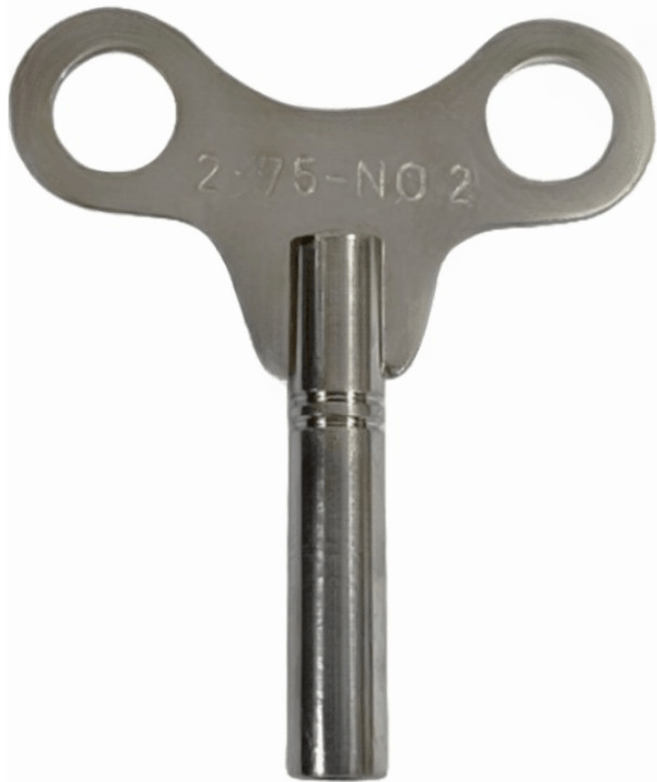 Brass Single End Clock Key 2, Jeweler Tools - Universal Jewelers & Watch Tools Inc.