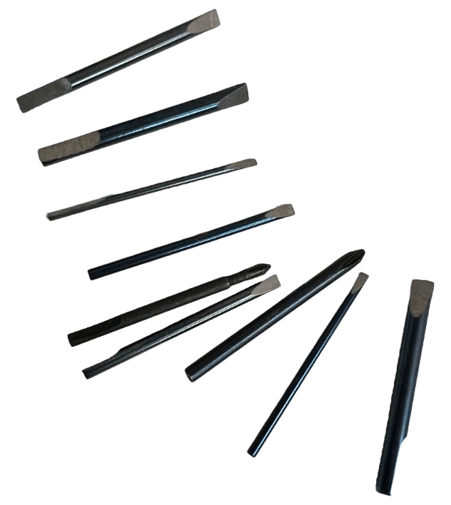 9pcs Watch Repair Tool Top Grade Stainless Screwdrivers w/Rotatable Stand, Watchmaker Tool - Universal Jewelers & Watch Tools Inc.
