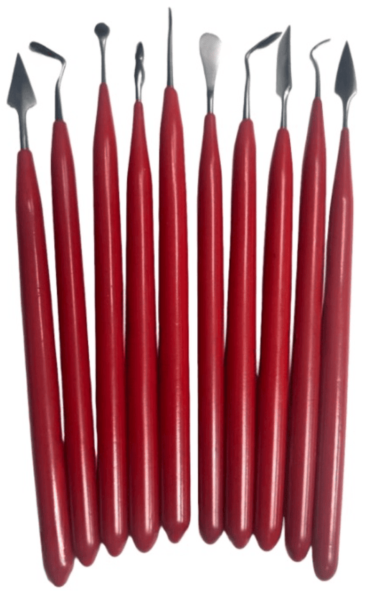 10pc Jewelry Wax Carvers, Wax Carving Tools Set of Carvers Metal Clay Sculpting - Universal Jewelers & Watch Tools Inc.