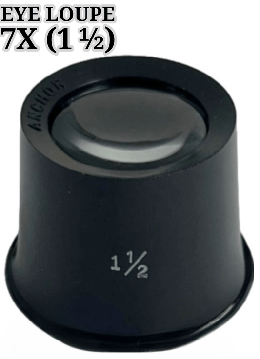 Eye Loupe Plastic Magnifier 7X (1 ½) Jewelry and Watch Repair Tool - Universal Jewelers & Watch Tools Inc.