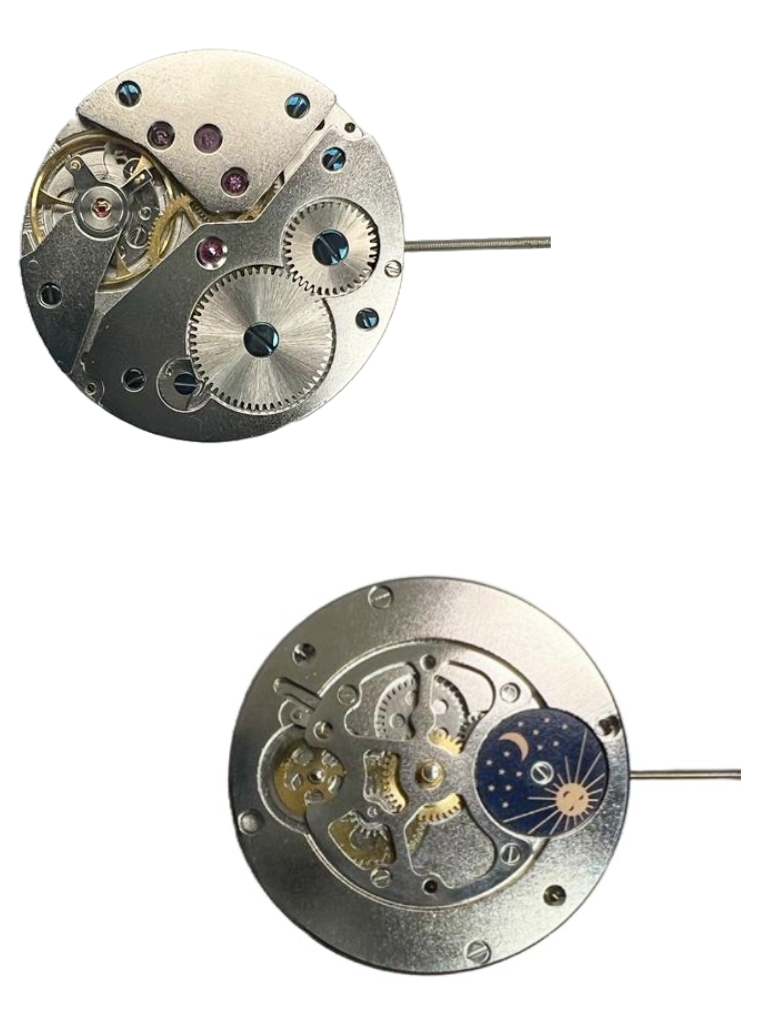 Chinese Mechanical Watch Movement 9120 2Hands Overall Height 8.4mm