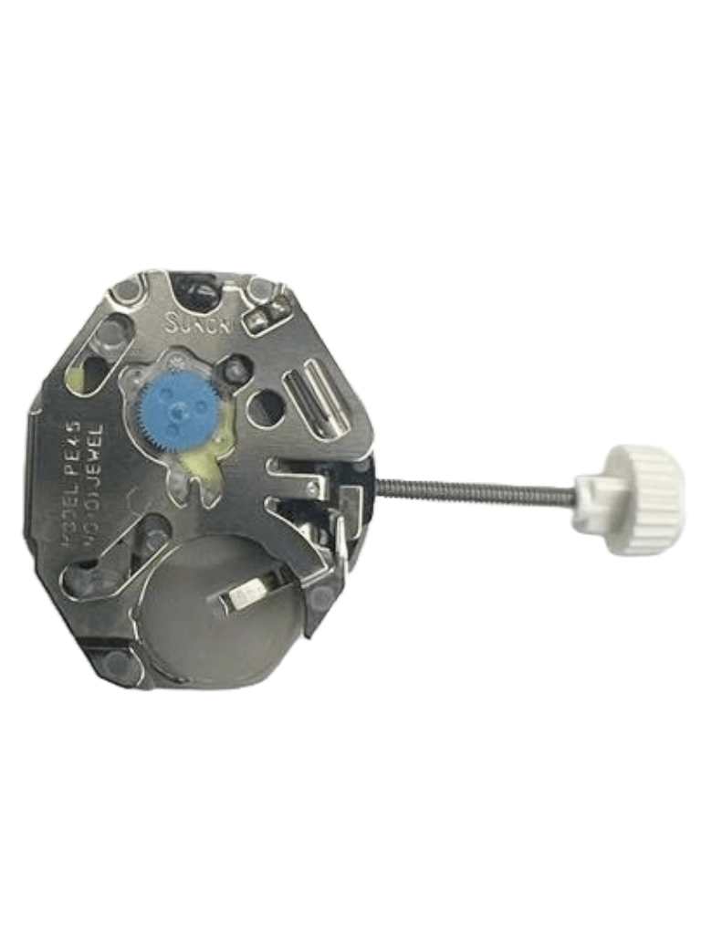 Sunon Chinese Watch Movement PE45 2H Date at 6:00 Small Sec 6 Height: 4.8mm - Universal Jewelers & Watch Tools Inc.