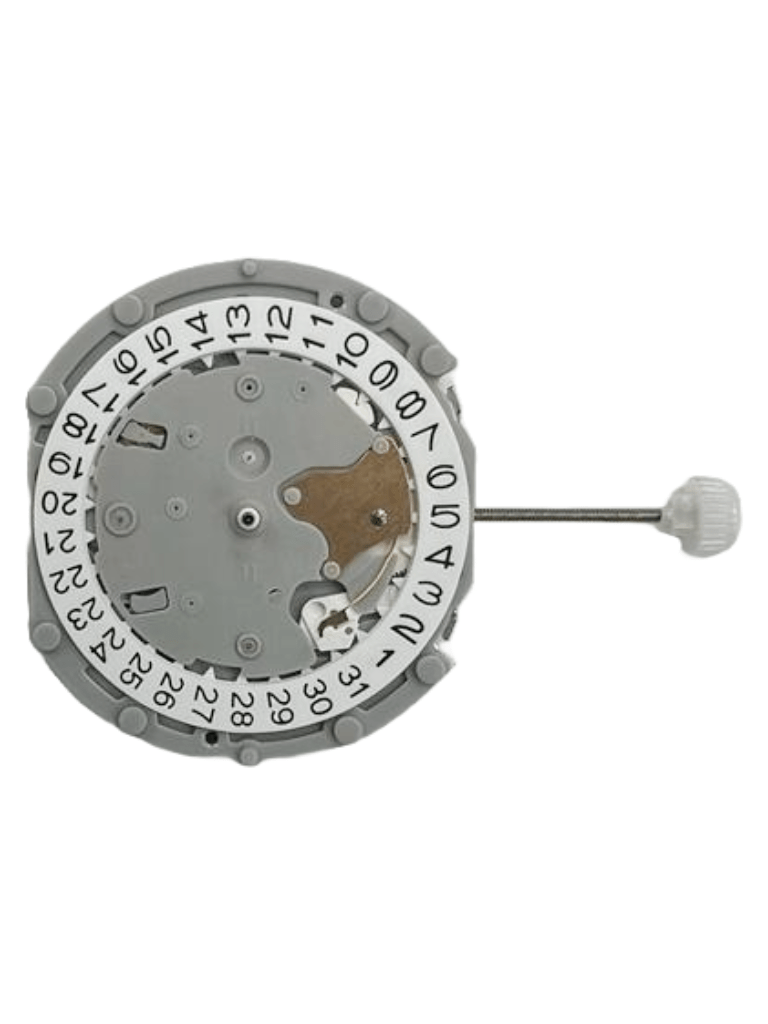 Sunon Multi Function Chinese Watch Movement PE - 702 3H & 3Eye Date at 4:30 Height: 6.8mm - Universal Jewelers & Watch Tools Inc.